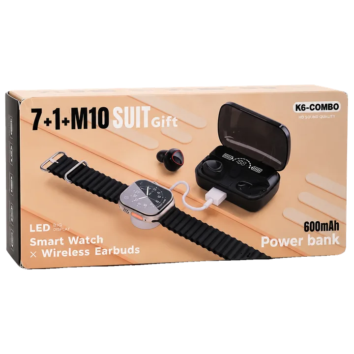 Combo smartwatch 7 en 1 M10